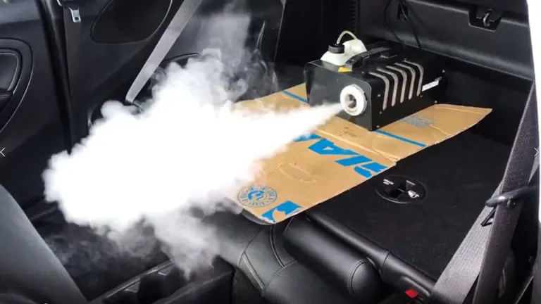 odor removal in car